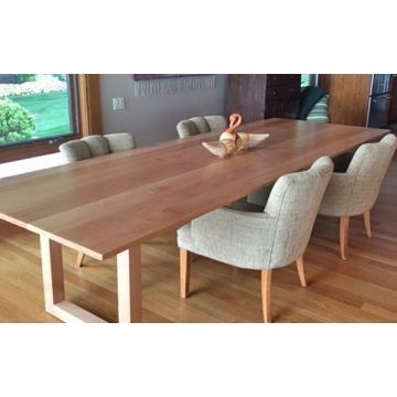 Contemporary Alder Dining Table